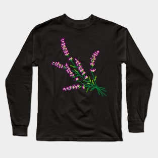 Traditional flower bouquet patterns Long Sleeve T-Shirt